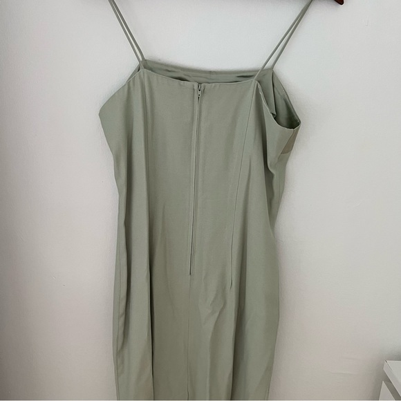 Vintage Sage Green Dress & Jacket - Picture 4 of 9